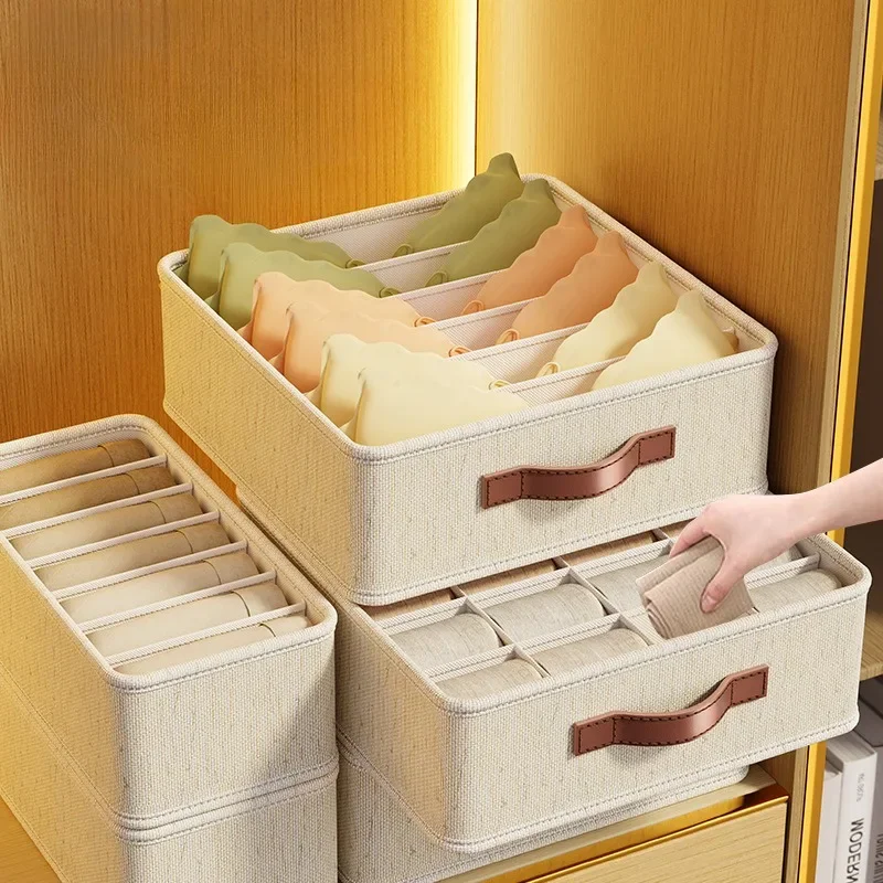 Sock Organizer Tray - 1-5 SZT. Materiałowe Organizery do Szuflad