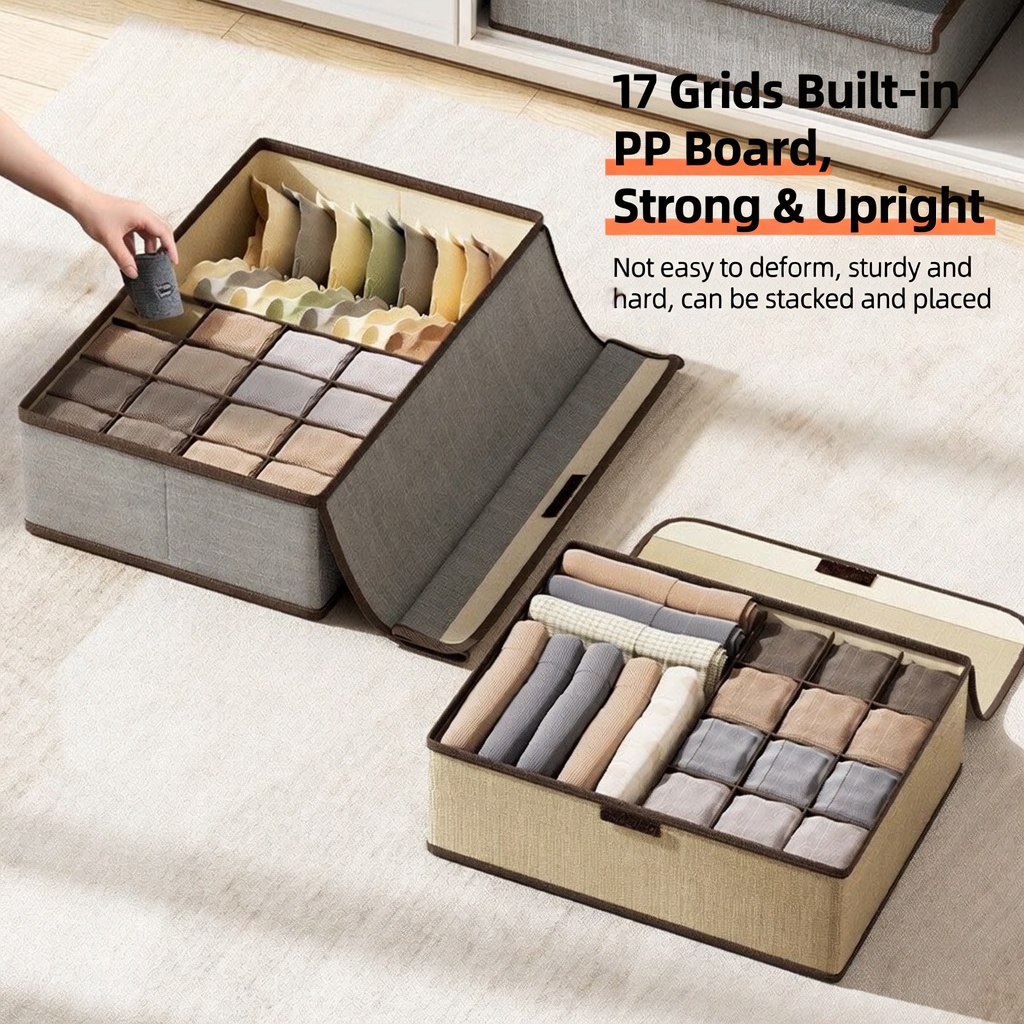 Sock Organizer Tray - Organizer do szuflady 3 w 1,