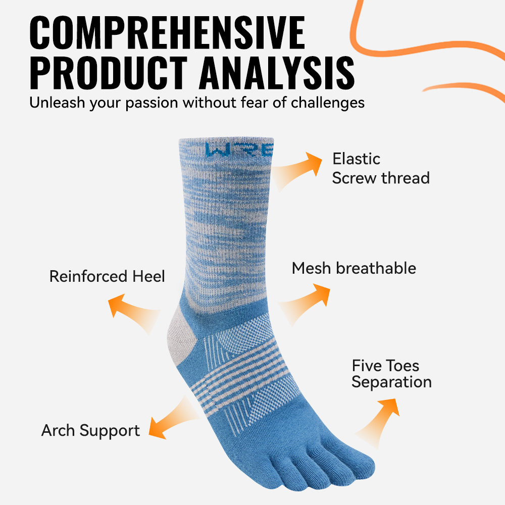 WRELS 1/2/3 Pary Skarpetek do  – Wool Hiking Sock recenzja i cena