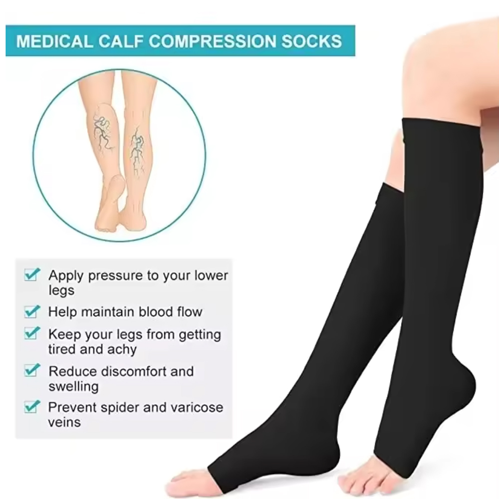 Medyczne podkolanówki uciskowe – Compression Sock Medical recenzja i cena