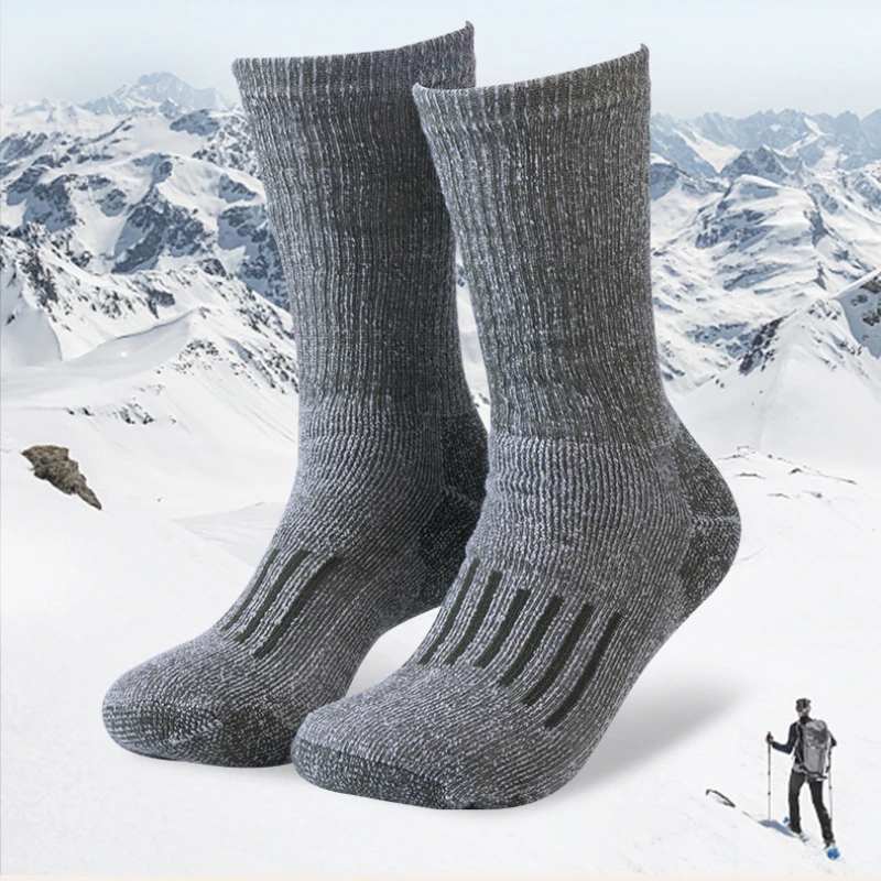 Skarpety trekkingowe męskie z  – Wool Hiking Sock recenzja i cena