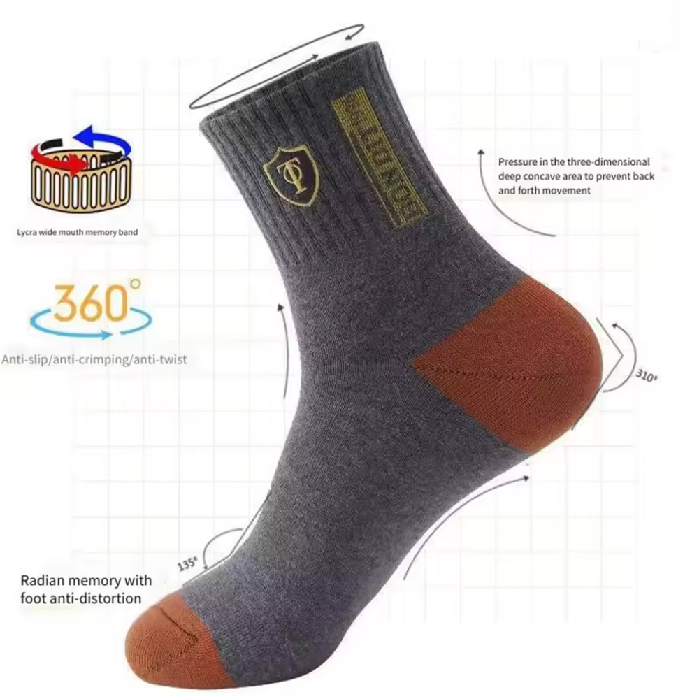 Męski zestaw 20 par wysokiej j – Cotton Crew Sock Pack recenzja i cena